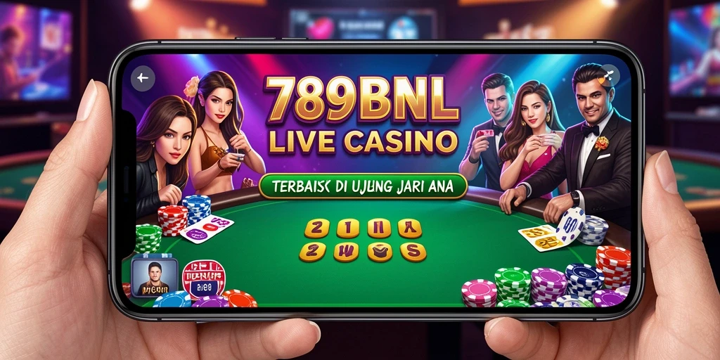 Tampilan gameplay Live Casino yang menegangkan di 789BNL.