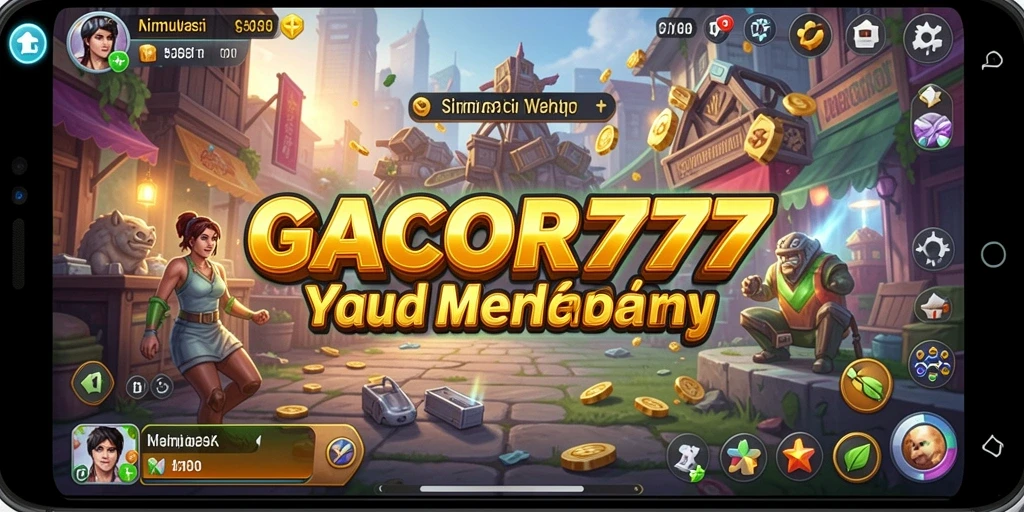 Tampilan gameplay GACOR777 yang menarik dan interaktif.