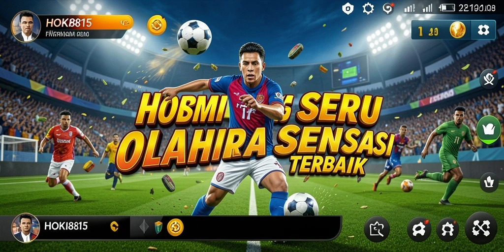 Tampilan gameplay HOKI8815 yang menampilkan pertandingan seru.