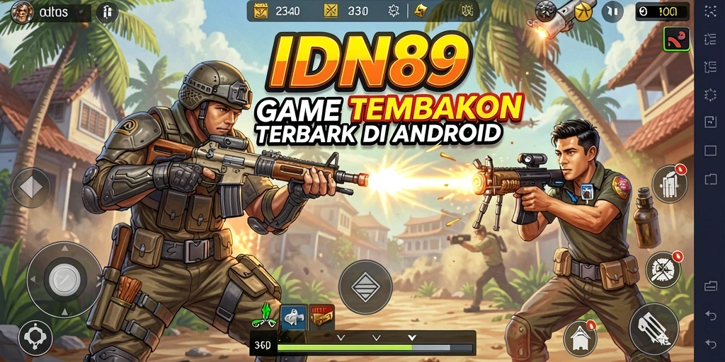 Gameplay intens dalam IDN89 yang mendebarkan.