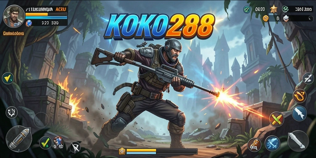 Tampilan gameplay KOKO288 yang seru dan mendebarkan.