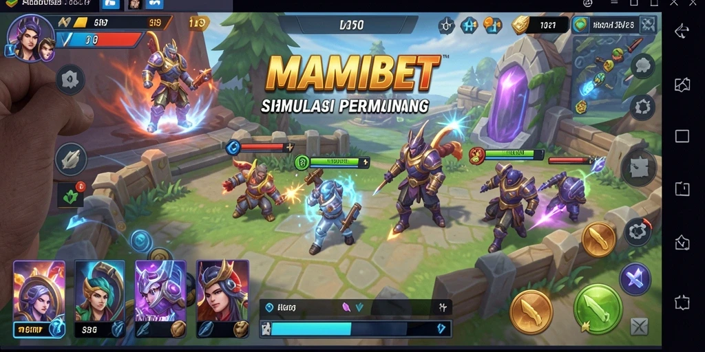 Tampilan gameplay MAMIBET yang menarik dan interaktif.