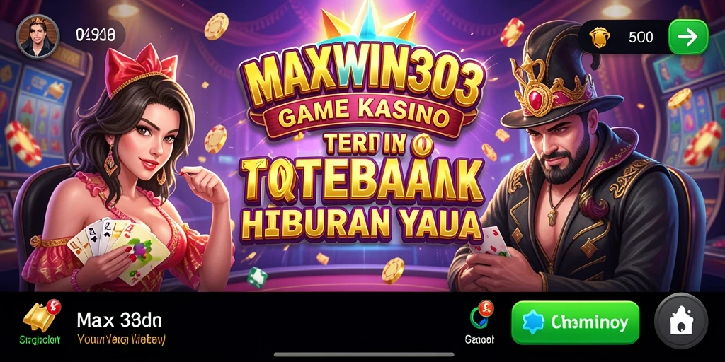 Tampilan gameplay Kasino yang menarik dan penuh aksi di MAXWIN303.
