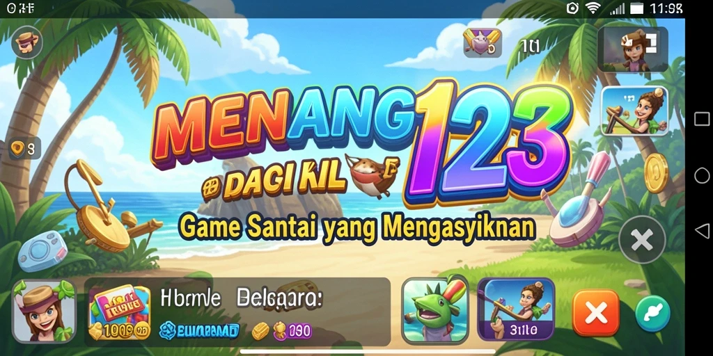 Tampilan gameplay seru dari MENANG123 yang membuat ketagihan.