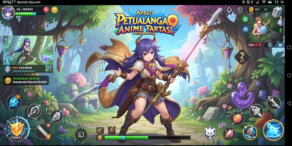 Gameplay menarik di dunia Anime yang fantastis.
