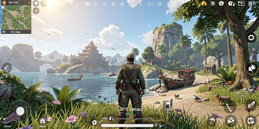 Tampilan luar biasa dari gameplay RP79 di dunia terbuka yang menakjubkan.