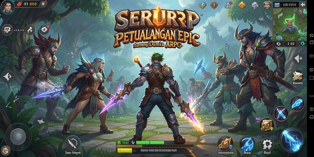 Tampilan dinamis dari pertarungan dalam SERURP yang memikat.