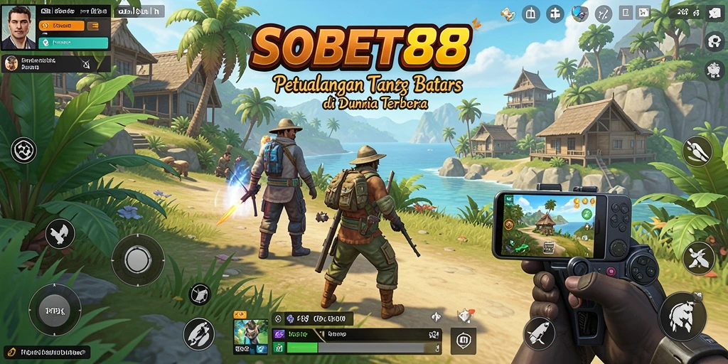 Screenshot gameplay SOBET88 menampilkan eksplorasi dunia terbuka yang menakjubkan.
