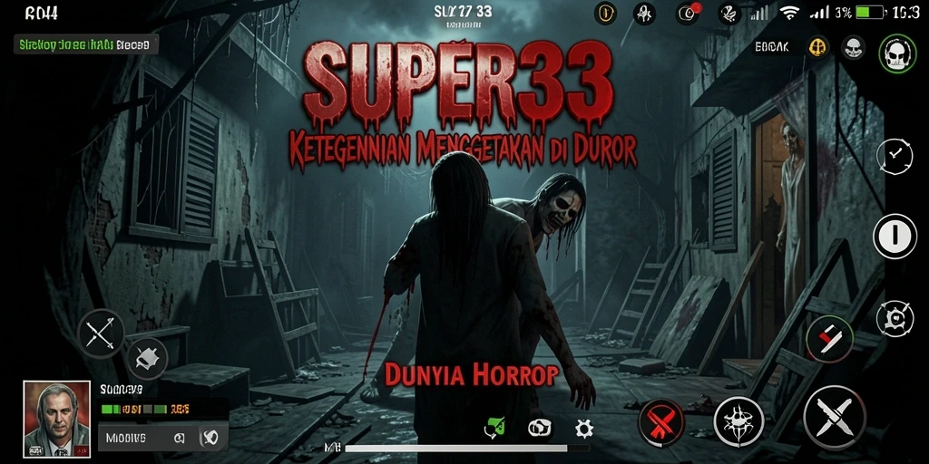 Screenshot menampilkan gameplay menegangkan di dunia Horror.